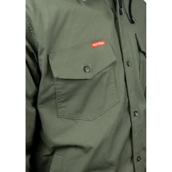 Hard Yakka Men Quilted Solid Shacket