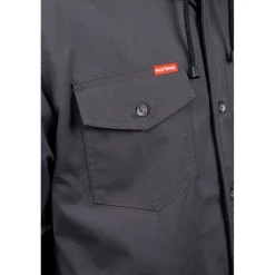 Hard Yakka Men Quilted Solid Shacket