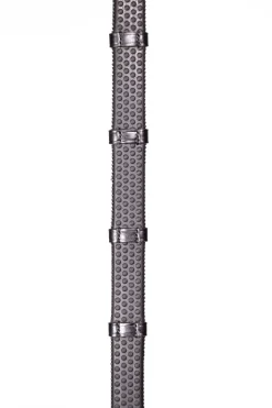 Henry James Bio Grip Hybrid Rubber Reins with Leather Stoppers