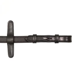 Henry James Bio Grip Hybrid Rubber Reins with Leather Stoppers