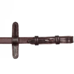 Henry James Bio Grip Hybrid Rubber Reins with Leather Stoppers