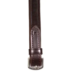 Henry James Bio Grip Hybrid Rubber Reins with Leather Stoppers