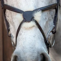Henry James Figure 8 Sheepskin Grackle Noseband
