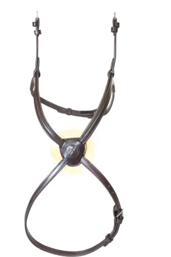 Henry James Figure 8 Sheepskin Grackle Noseband