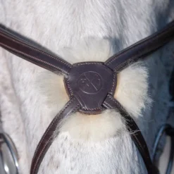 Henry James Figure 8 Sheepskin Grackle Noseband
