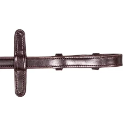 Henry James V-Grip Hybrid Rubber Reins With Leather Stoppers
