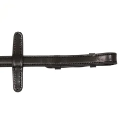 Henry James Xtreme Eventer Hybrid Rubber Reins With Leather Stoppers