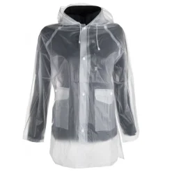 HKM Adults Transparent Rain Jacket