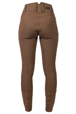 HKM Children's Silicone Full Seat Riding Breeches -Lia High Waist-