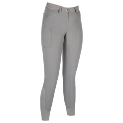 HKM Silicone Full Seat Riding Breeches -Rosegold Sparkle-