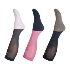 HKM Socks -Microcotton Colour- Set of 3
