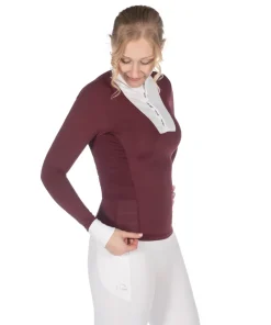 HKM Women's Long Sleeve Competition Shirt -Virginia-