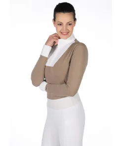 HKM Women's Long Sleeve Competition Shirt -Virginia-