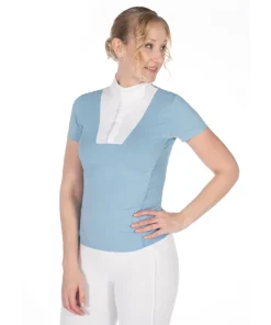 HKM Women's Short Sleeve Competition Shirt -Virginia-