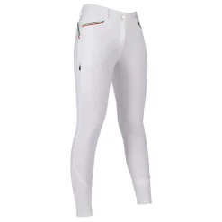 HKM Women's Silicone Full Seat Riding Breeches -Livigno Sportive-