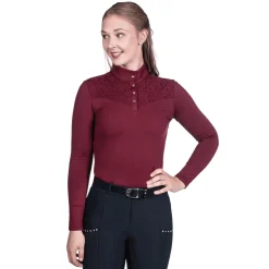 HKM Berry Lace Functional Shirt