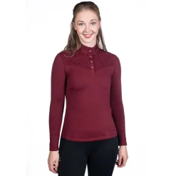 HKM Berry Lace Functional Shirt