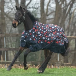 HKM 600D Fleece Lined Highneck Rug -Norwich-