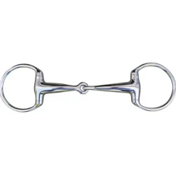 HKM Eggbutt Snaffle Stainless Steel 18mm