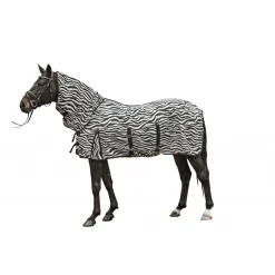 HKM Fly rug -Zebra- with neck