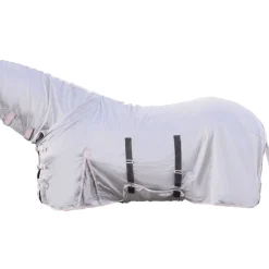 HKM Grey Fly Rug With Neck