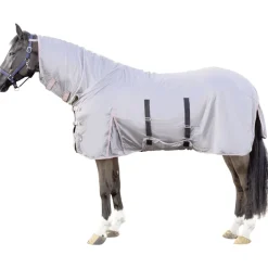 HKM Grey Fly Rug With Neck