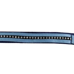 HKM Head Collar & Lead Rope Set -Crystal- Soft Padded