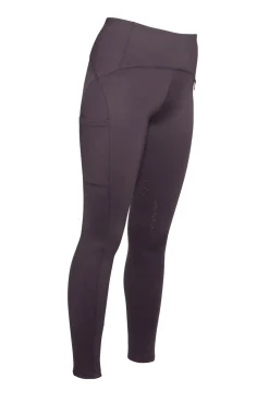 HKM Ladies Silicone Knee Patch Riding Leggings -Arezzo-