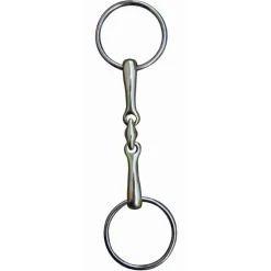 HKM Loose Ring Snaffle & Lozenge With Stainless Steel 18mm