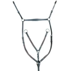 HKM Martingale/Breastplate With Silver Fittings