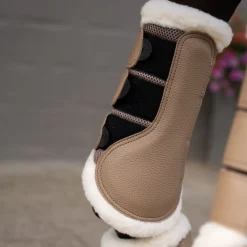 HKM Protection Boots -Comfort Premium Mesh- Fur