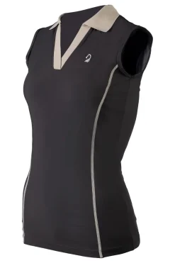 HKM Sleeveless Polo Shirt -Limone-