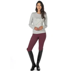 HKM Women's Silicone Full Seat Breeches -Livigno-