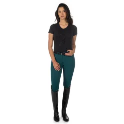 HKM Women's Silicone Full Seat Breeches -Livigno-