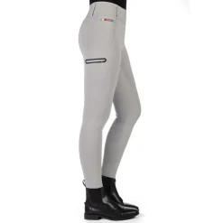 HKM Women's Silicone Full Seat Riding Tights -Livigno-