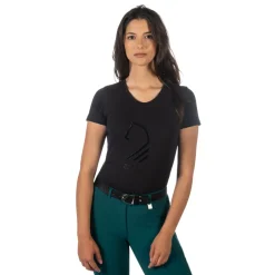 HKM Women's T-Shirt -Livigno Horse Head-