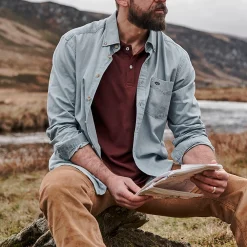 Hoggs of Fife Archerfield Men's Denim Shirt