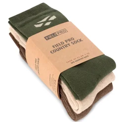 Hoggs of Fife Field Pro Country Socks - Pack of 3
