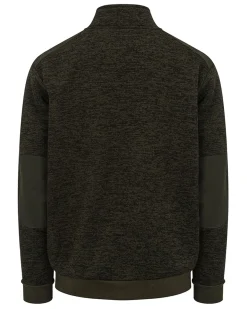 Hoggs of Fife Green King II 1/4 Zip Knit