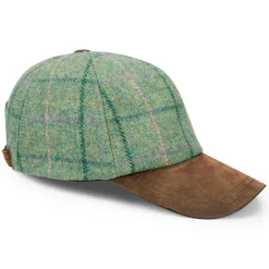 Hoggs of Fife Roslin Ladies Tweed Baseball Cap