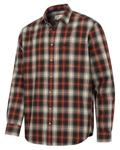 Hoggs of Fife Tiree Herringbone Check Shirt