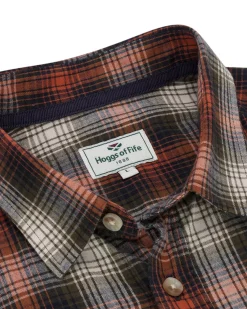 Hoggs of Fife Tiree Herringbone Check Shirt