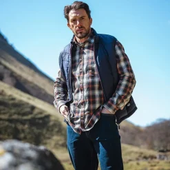 Hoggs of Fife Tiree Herringbone Check Shirt