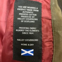 Hoggs of Fife Caledonia Ladies Waxed Jacket