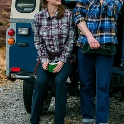 Hoggs of Fife Eilidh Ladies Flannel Shirt