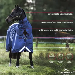 Horseware Irelanc Rambo Optimo Turnout (0g Outer with 400g Liner)