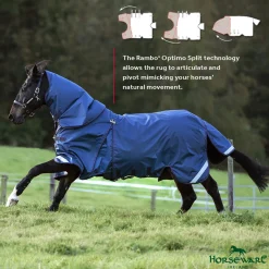 Horseware Irelanc Rambo Optimo Turnout (0g Outer with 400g Liner)