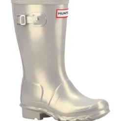 Hunter Kid Original Pearlised Wellington Boots
