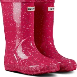 Hunter Kids First Classic Giant Glitter Rain Boots Kid