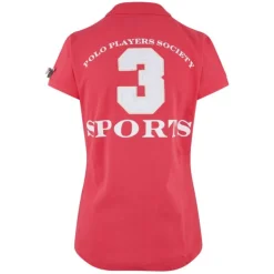 HV Polo Favouritas EQ Pink Short Sleeve Polo Shirt